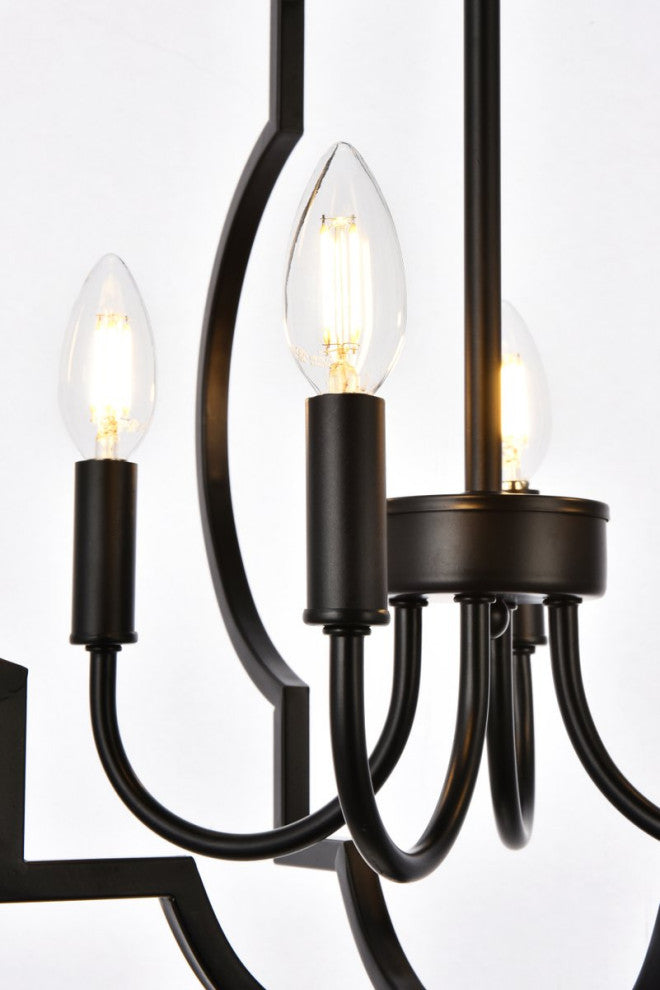 Sophie 4-Light Pendant, Black