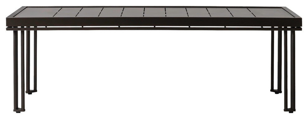 Patinero Charcoal Satin Finish Patio Coffee Table