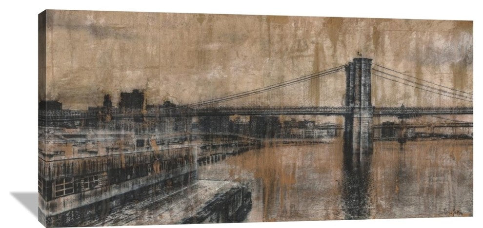 Brooklyn Bridge 1, 48"x24"