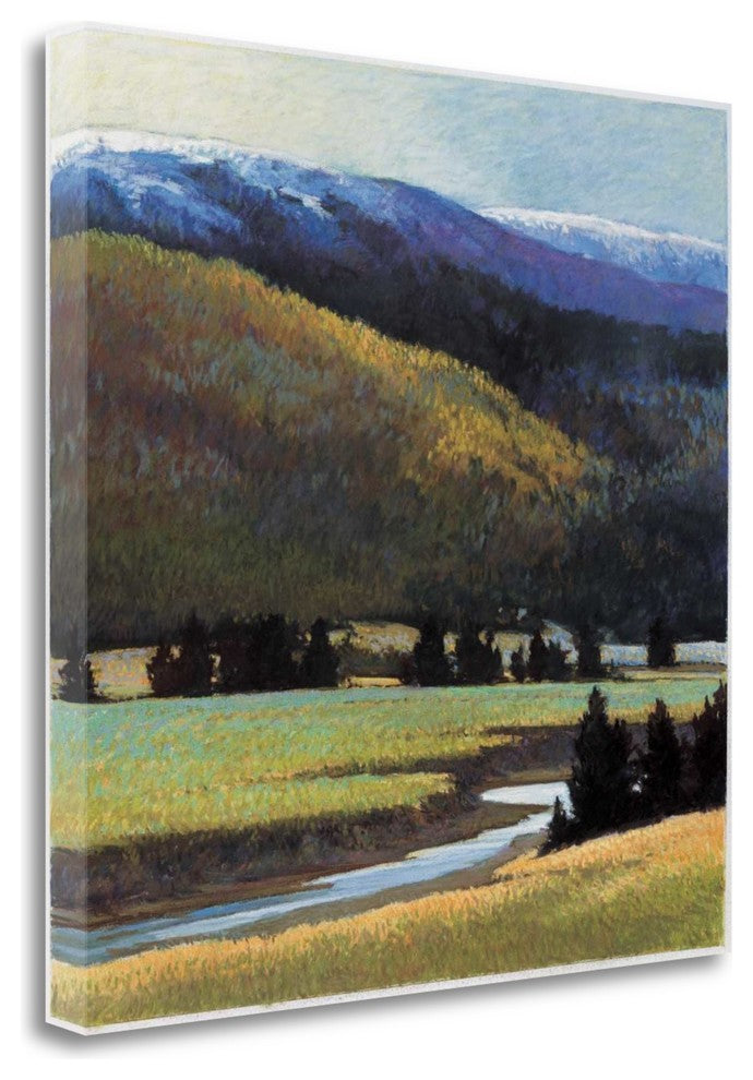 "Foothills In Late Spring" By Sandy Wadlington, Giclee on Gallery Wrap Canvas