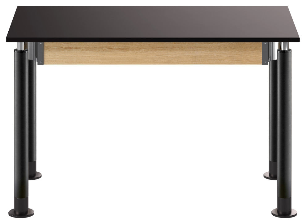 NPS Signature Science Lab Table, Black, 24 x 48, Phenolic Top