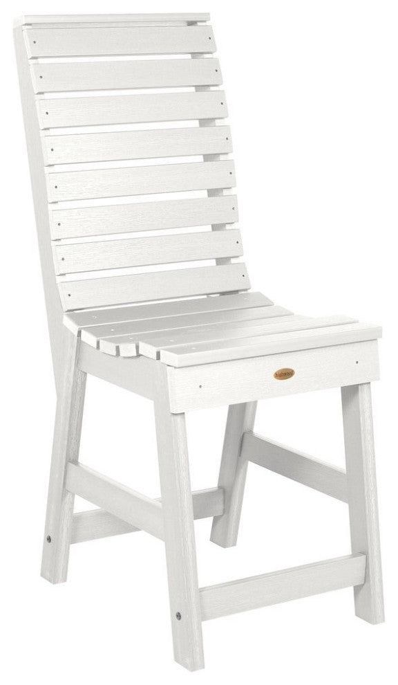 Weatherly Counter Side Chair, White