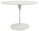 Flower Dining Table With White Top and Base