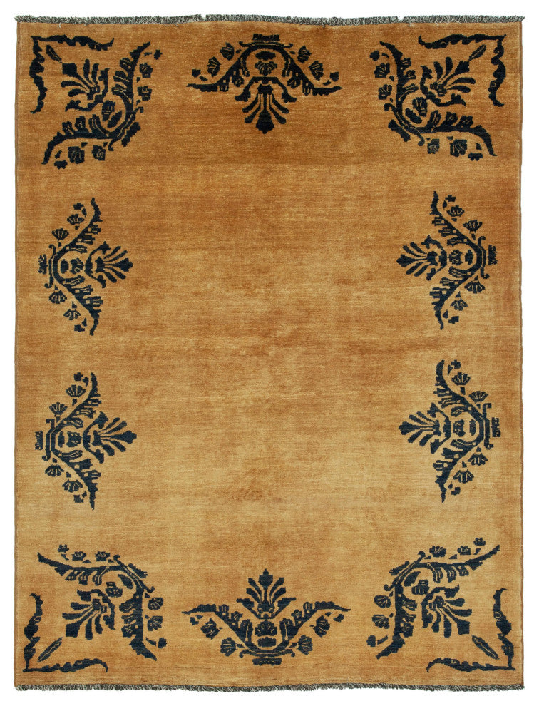 Rug N Carpet - Hand-Knotted Oriental 5' 9" x 7' 6" Decorative Oushak Area Rug