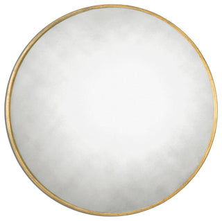 Uttermost Junius Round Gold Mirror