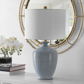 Safavieh Hanron Table Lamp Blue