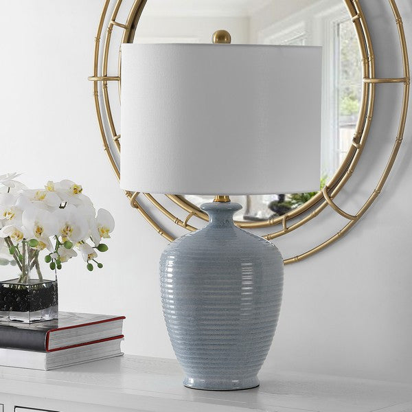 Safavieh Hanron Table Lamp Blue
