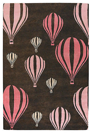 Hot Air Ballons Contemporary Area Rug