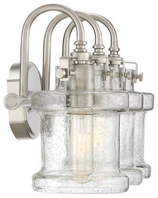 Danbury 3-Light Bath Vanity, Earth Black