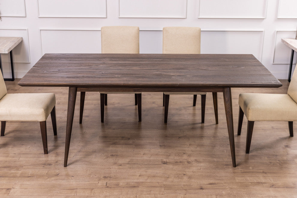 Solid Teak Vintage Dining Table