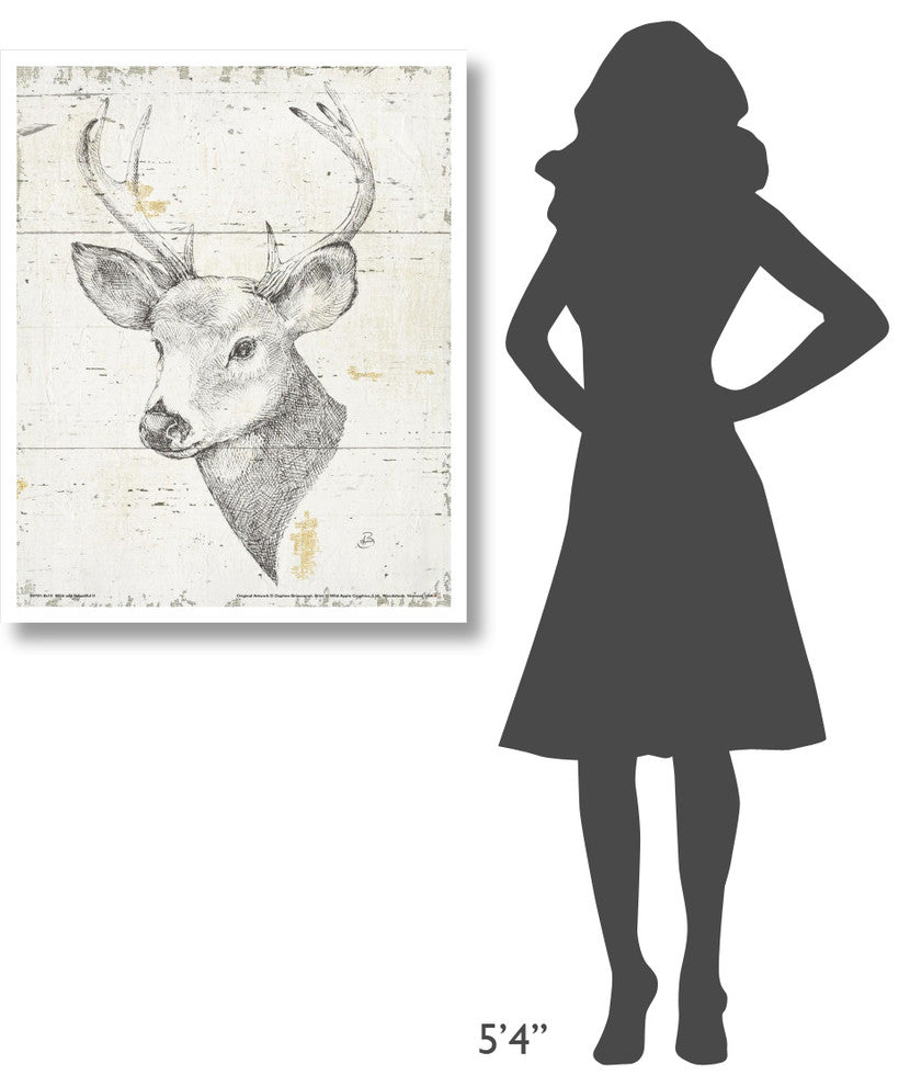 "Wild and Beautiful II" Digital Paper Print by Daphne Brissonnet, 30"x37"
