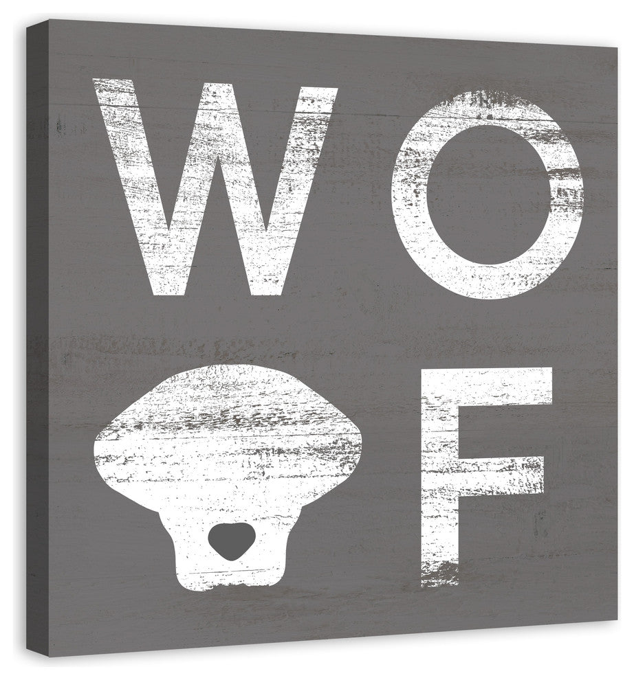 Designs Direct Creative Group Woof  36x36 Canvas Wall Art
