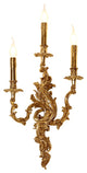 Luxury Wall Lamp in the Classic French Style, Living Room, Bedroom, 3 Lights