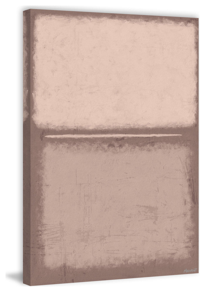 "We're Just Strangers" Painting Print on Wrapped Canvas, 8x12