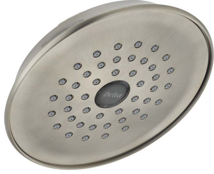 Delta Single-Setting Raincan Shower Head, Stainless, RP42578SS
