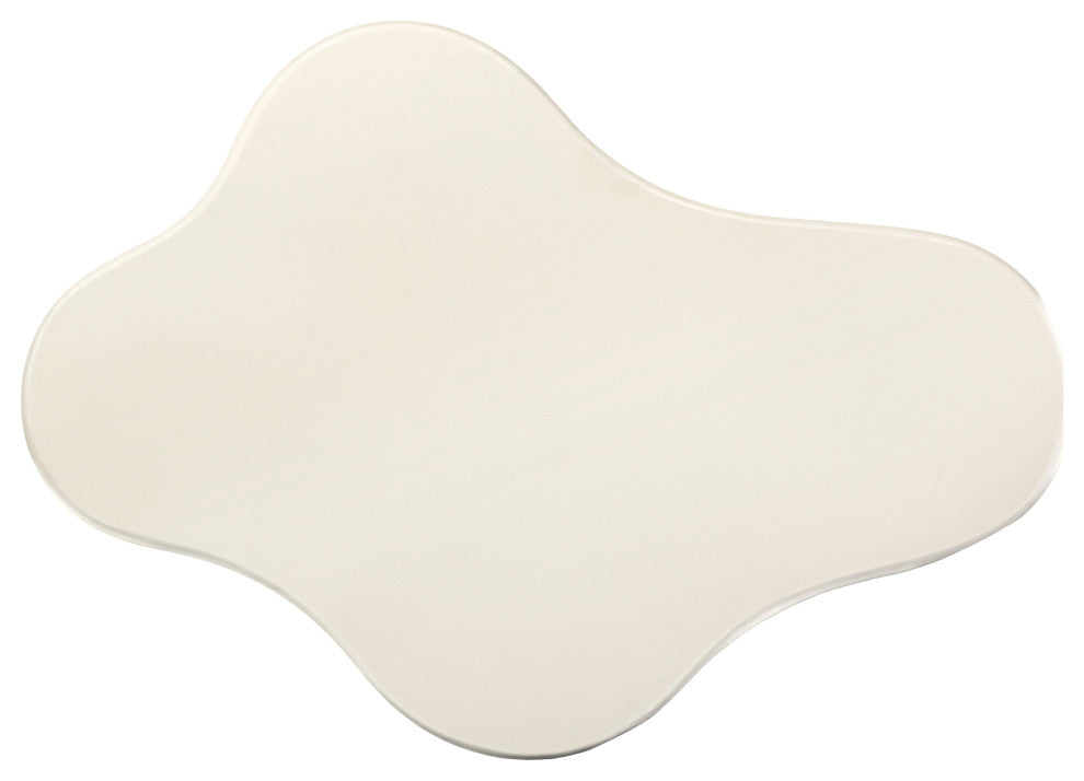 Romaine Coffee / End Table, Cream, End Table