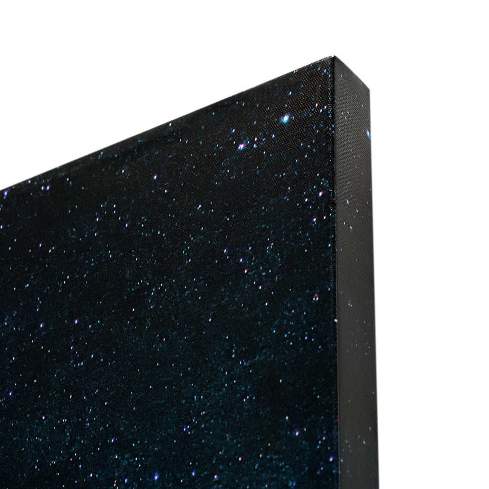 Starscape Canyon Evening Sky Glossy Canvas Wall Art Print 30" x 30"