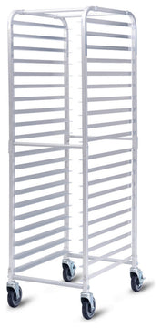 Costway 20 Sheet Aluminum Bun Pan Bakery Rack Rolling Kitchen 26''x 20'' x 70''