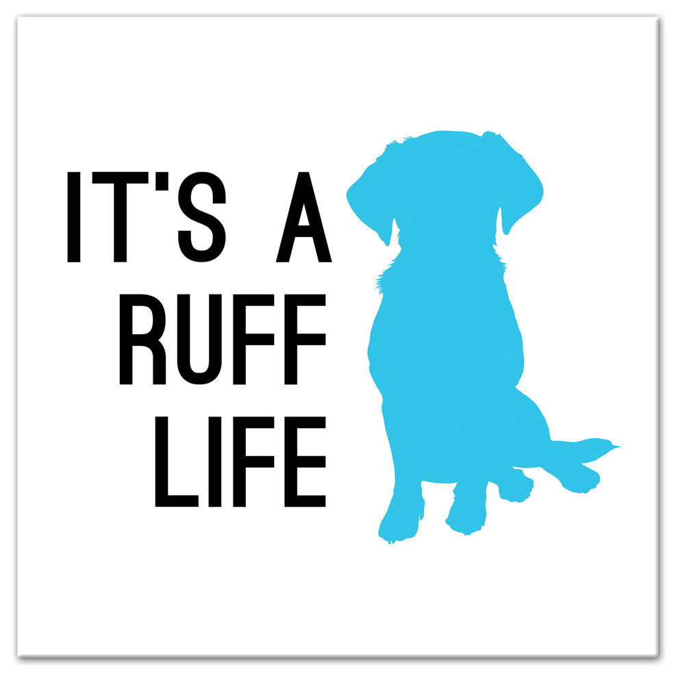 Designs Direct Creative Group Ruff Life 20x20 Canvas Wall Art