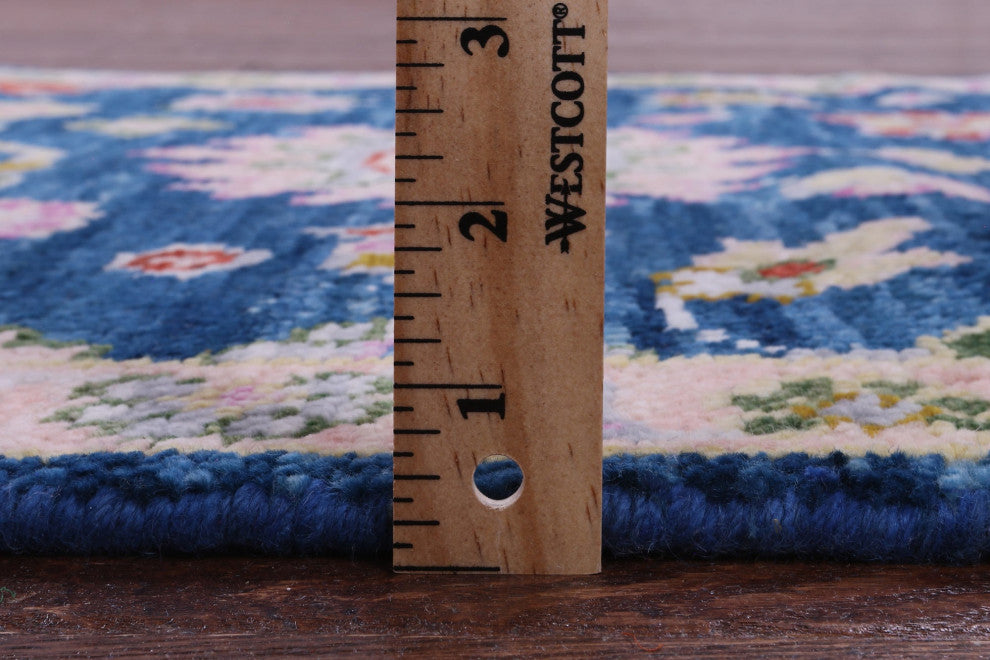 2' 6" X 12' 0" Runner Turkish Oushak Hand Knotted Wool Rug - Q15905