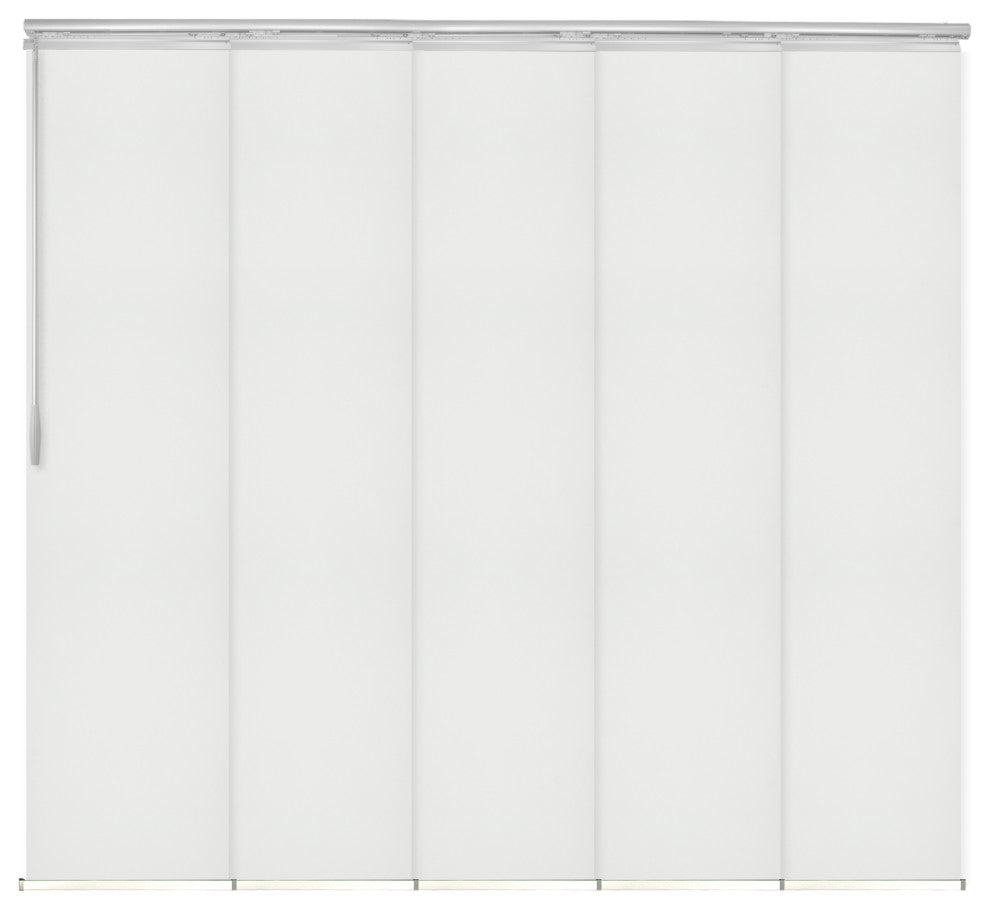 Danilo 5-Panel Track Extendable Vertical Blinds 58-110"W