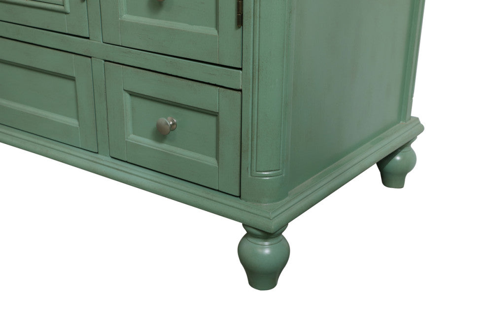 Home Living Single Bathroom Vanity, Vintage Mint, 42"
