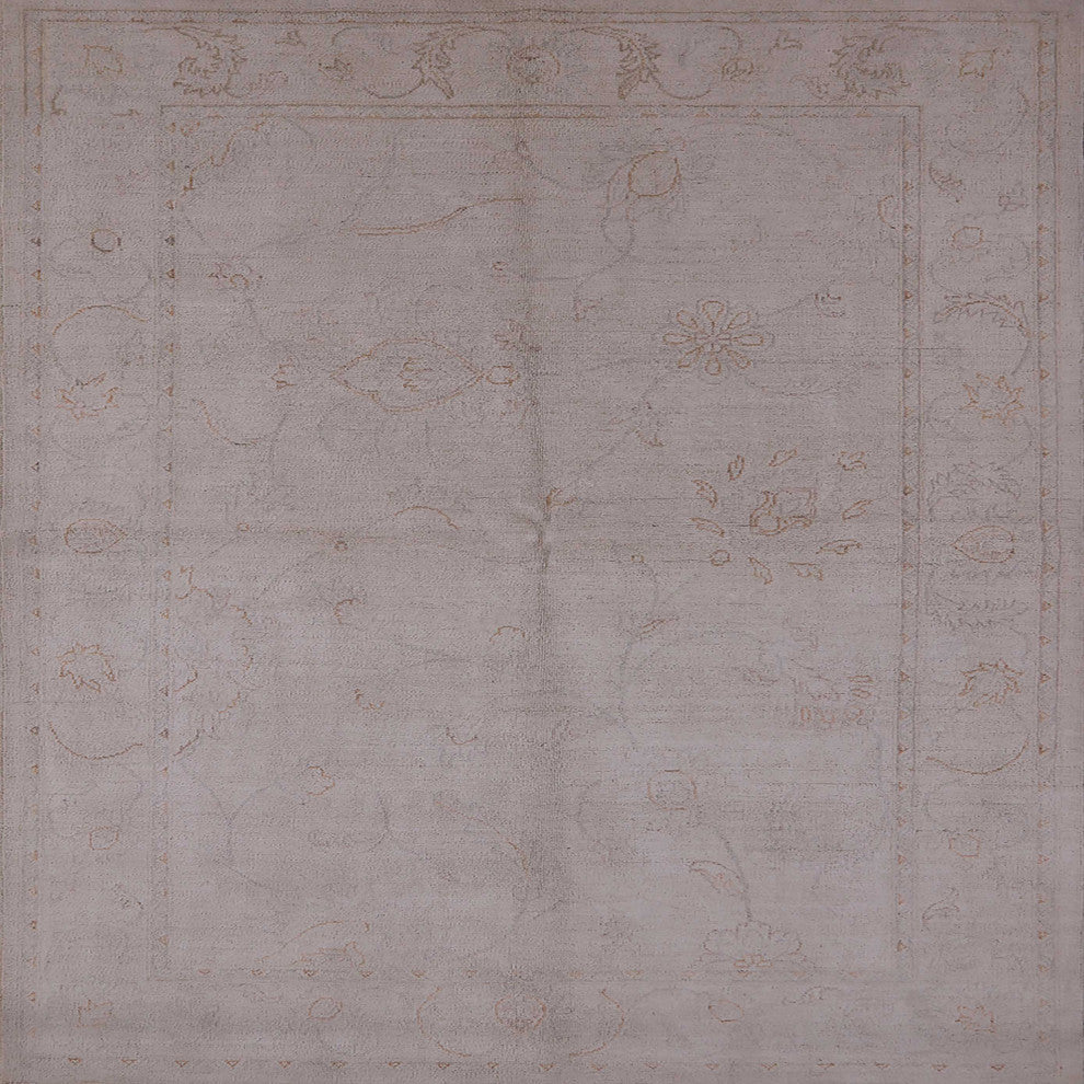 Ahgly Company Indoor Square Mid-Century Modern Area Rugs, 5' Square