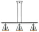 INNOVATIONS LIGHTING 516-3I-PC-M8-LED Smithfield 3 Light Island Light