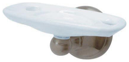 Kingston Brass BA4816 Metropolitan Toothbrush and Tumbler Holder - Brushed