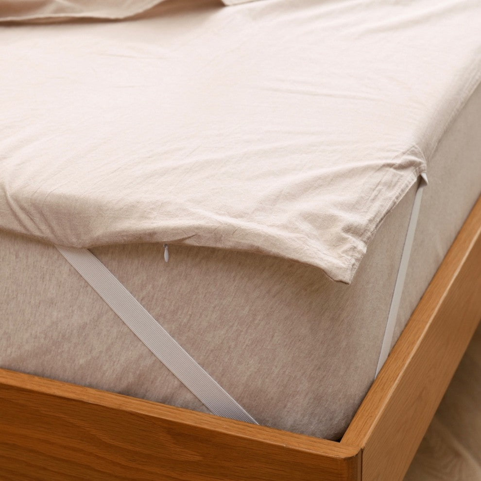 Travelux Hotel Camping Airbed Travel Sheet Set, Carrying Bag, Khaki, Twin
