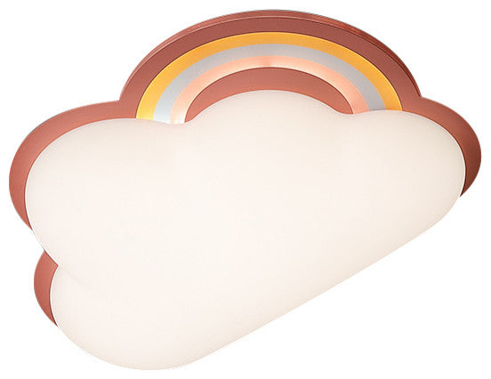 Thuin | Cloud Shaped LED Ceiling Light for kids room, Pink