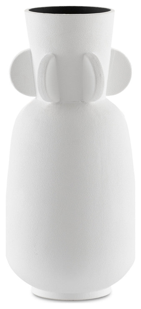 Happy 40 Wings White Vase
