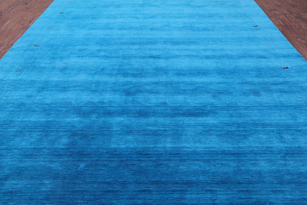 Persian Gabbeh Hand Knotted Wool Rug 10' 0" X 14' 0" - Q15327