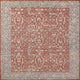 Ahgly Company Indoor Square Mid-Century Modern Area Rugs, 5' Square