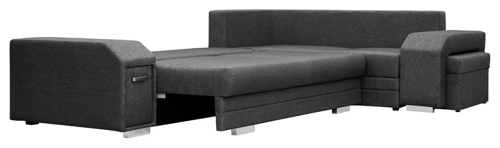 LUCAS Sectional Sleeper Sofa, Left