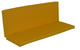 Full Bench Cushion, Yellow, 6 Foot