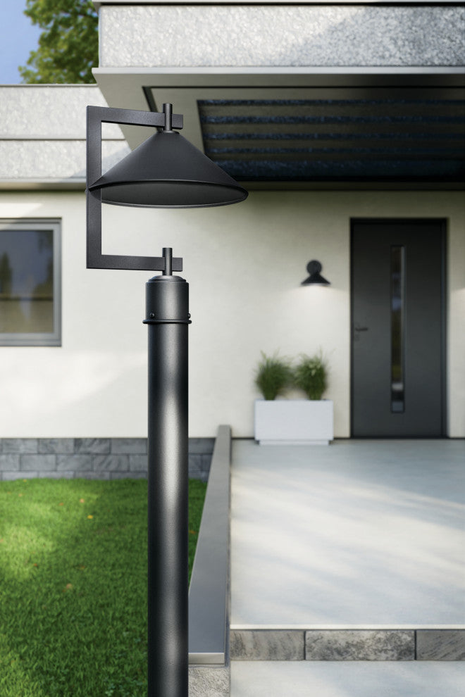 16" 1-Light Outdoor Post Light