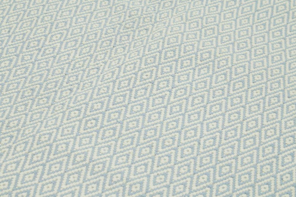 Rug N Carpet - Handwoven Modern Design 9' 0'' x 12' 0'' Wool Unique Kilim Rug