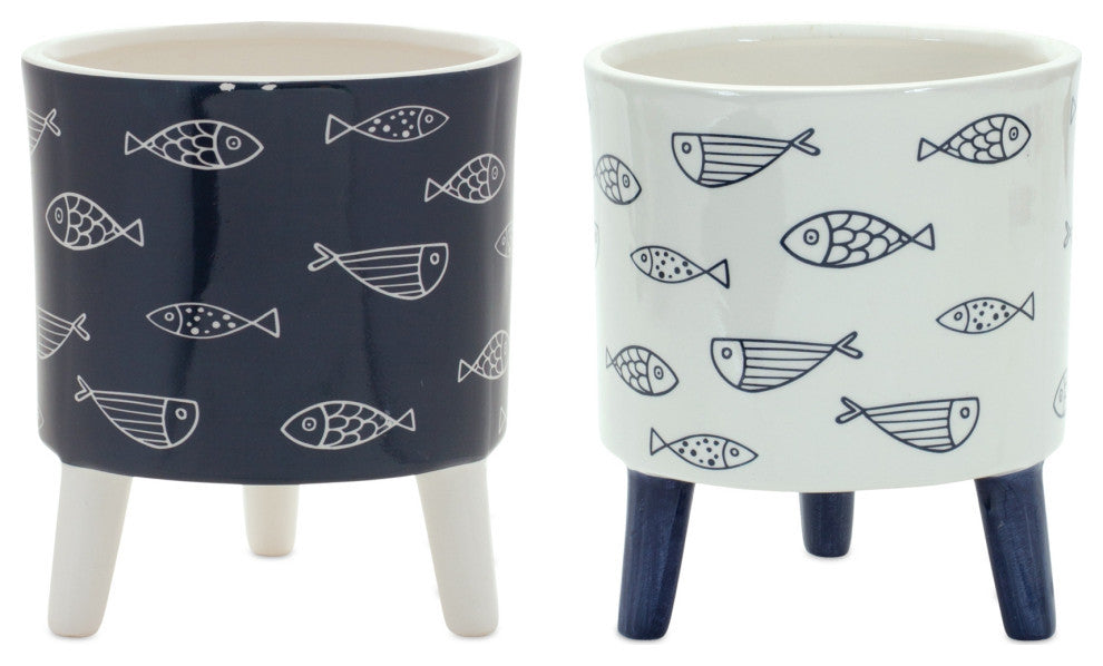 Decorative Pot With Legs, 12-Piece Set
