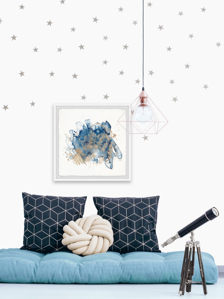 "Electric Dreams" Framed Painting Print, 32x32