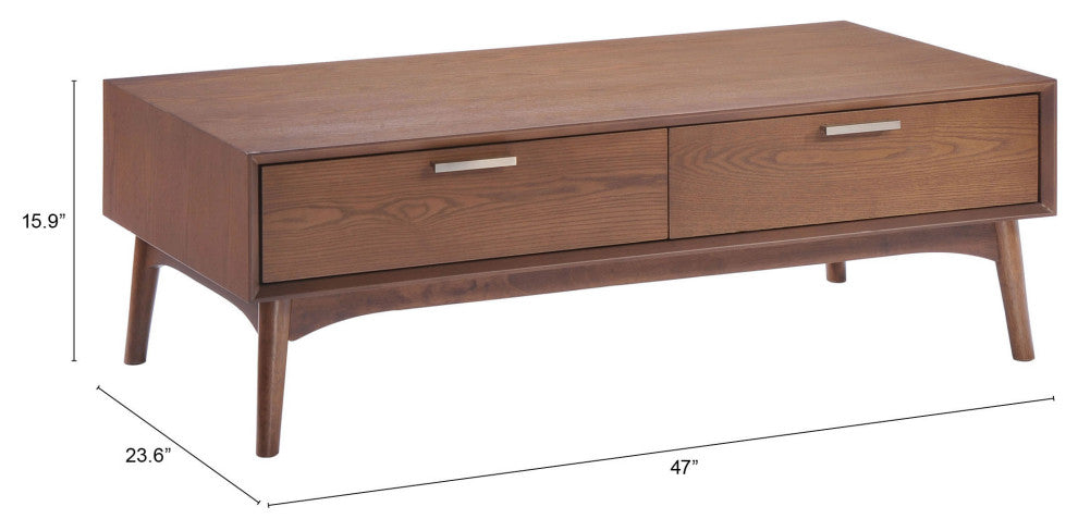 Design District Coffee Table Walnut