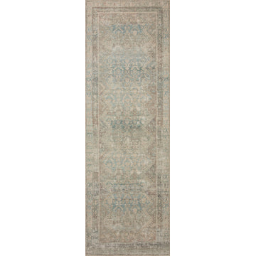 Angela Rose x Loloi Aubrey Area Rug, Jade / Natural, 2''-6" X 9''-6"