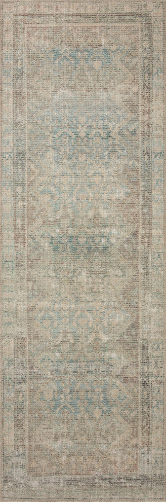 Angela Rose x Loloi Aubrey Area Rug, Jade / Natural, 2''-6" X 9''-6"