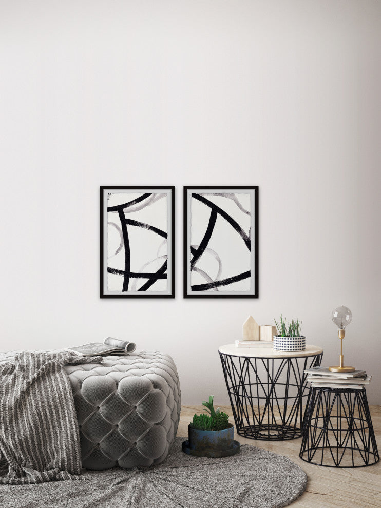 Winding Trails Diptych, Set of 2, 20x30 Panels