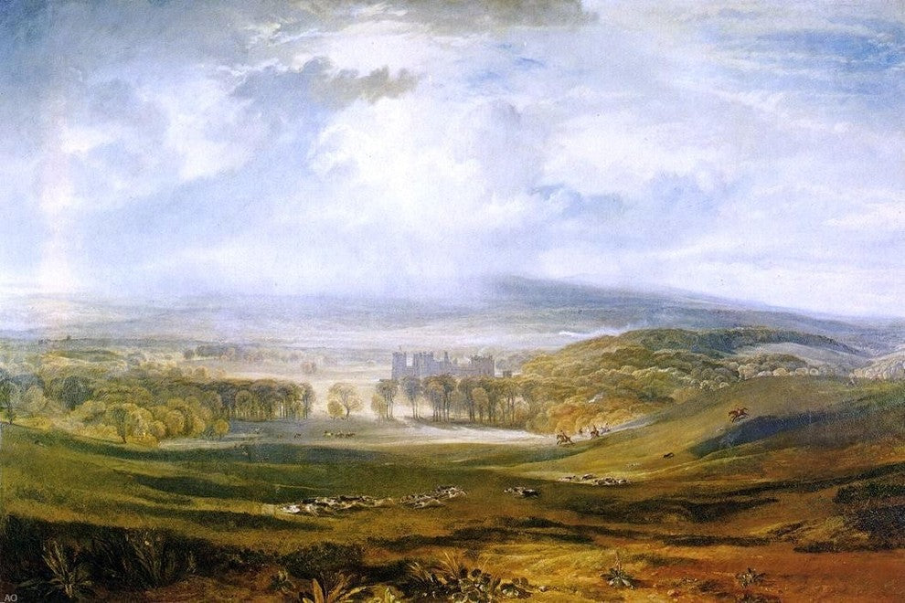 Joseph William Turner Raby Castle Wall Decal