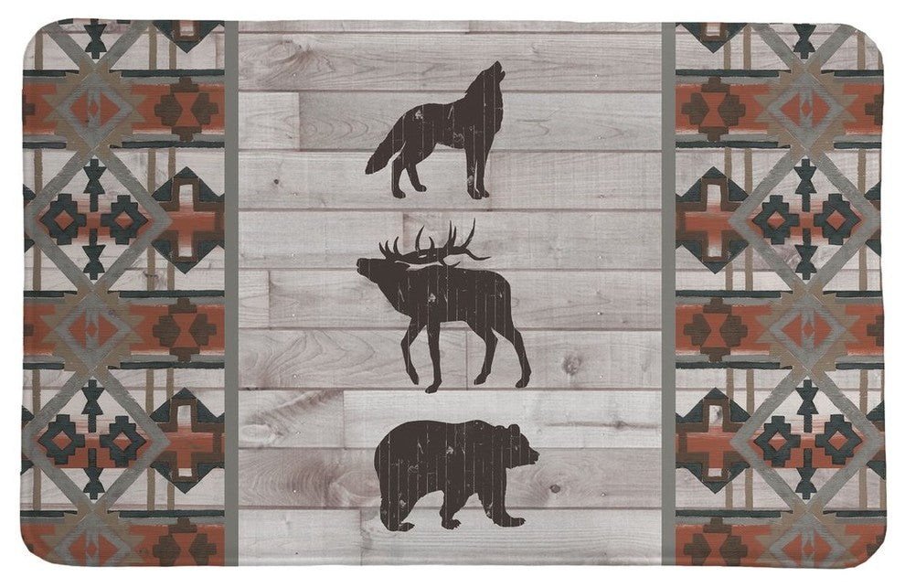 Laural Home Southwest Lodge Memory Foam Rug