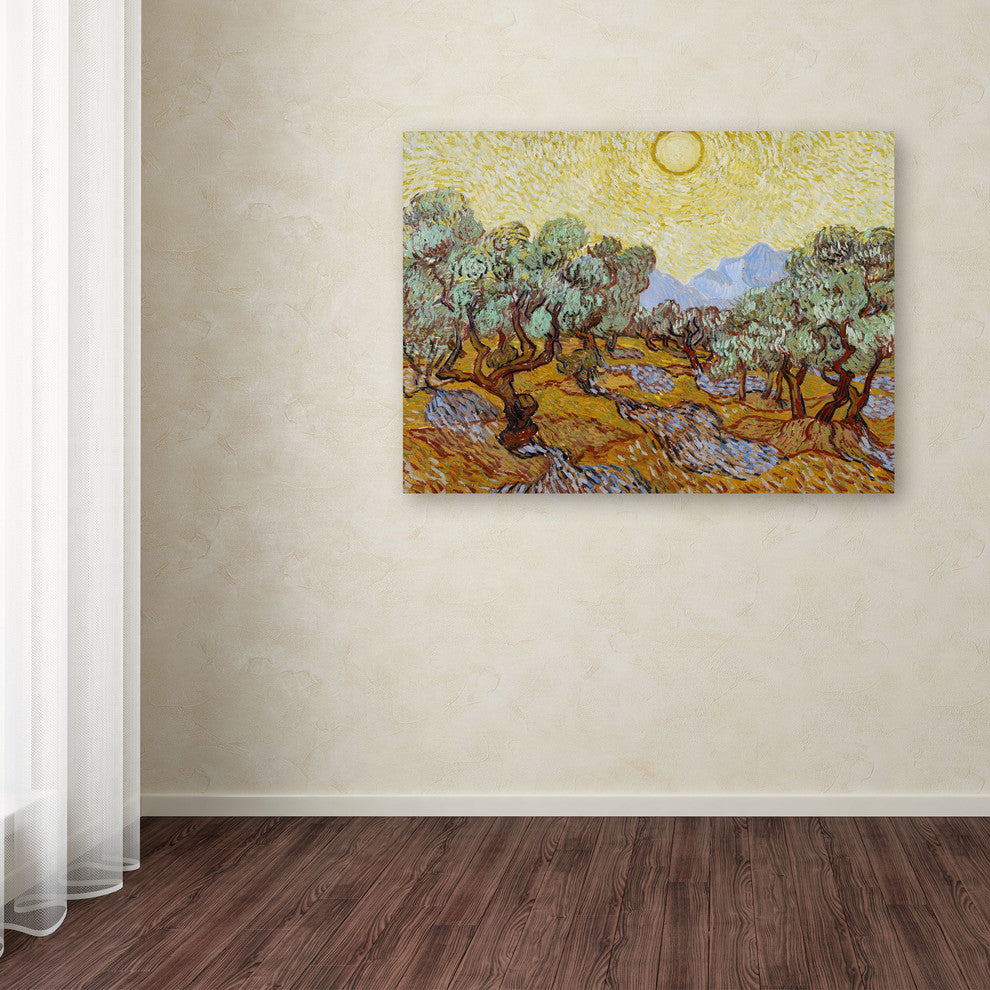 'Olive Trees, 1889' Canvas Art by Vincent van Gogh