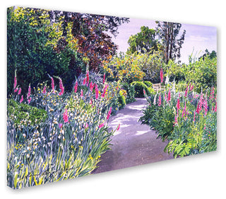 David Lloyd Glover 'Garden Walk' Canvas Art, 47"x30"