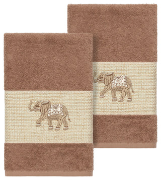 Quinn 2 Piece Embellished Hand Towel Set