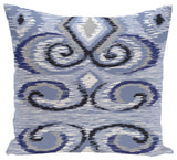 Ikat'S Meow Geometric Print Pillow, Dust, 26"x26"
